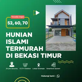 Hunian Islami Termurah Nyaman Strategis 3 Type di Bekasi Timur