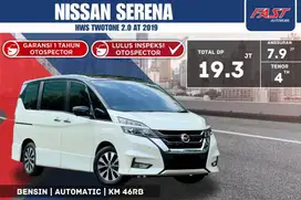 NISSAN SERENA HWS 2019 TWO TONE 2.0 AT LOW KM.46RB PAJAK PANJANG #F7ST
