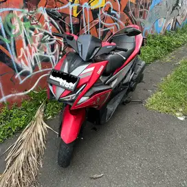 YAMAHA AEROX 155 TAHUN 2018 MERAH PUTIH