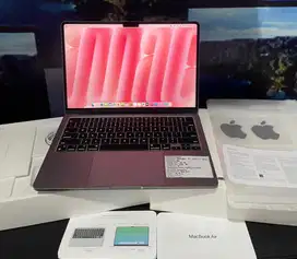 Macbook air M2 ram 16Gb baru 2 kali cas garansi digimap aktif panjang