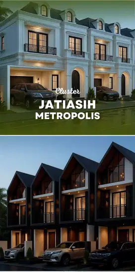 Rumah Mewah Jatiasih Metropolish Cluster Elegan dan Strategis