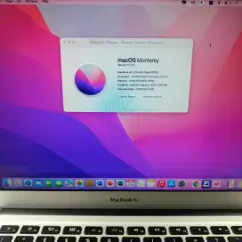 Macbook Air 2015 Ram 4 Ssd 256 Core i5 Layar 13 inch