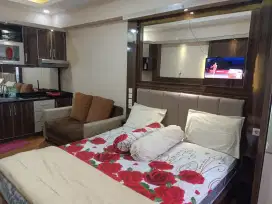 MURAH,FREE PARKIR,TIPE 1 BR, INTERIOR KEREN, APARTEMEN TENGAH KOTA SMG