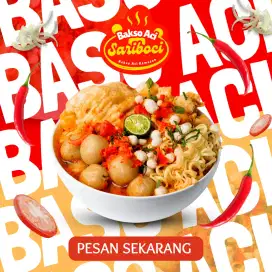 Bakso aci original&ayam suwir
