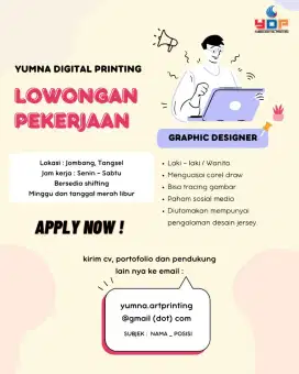 Loker GRAPHIC DESIGNER