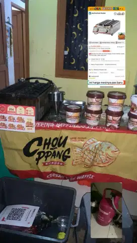 DI JUAL USAHA CHOUPANG/WAFFEL