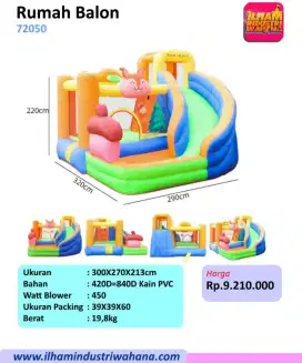 Istana balon _playground untuk anak