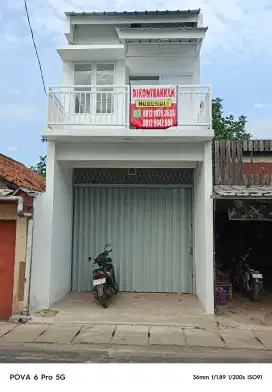 Disewakan ruko 3 lantai