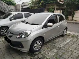 Low km 80rb Honda Brio E AT original luar dalam