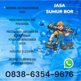Jasa sumur bor pengeboran air tanah