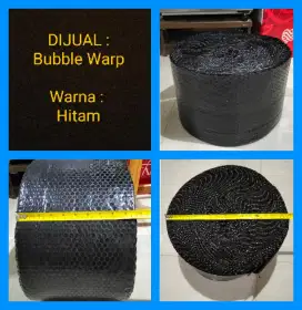 Bubble Warp (warna hitam)