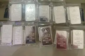 Di Jual. Ready Perak SRH 100 gram dan Heraeus 1 kg