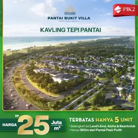 Tanah Kavling 10x25M² at Pantai Bukit Villa PIK 2