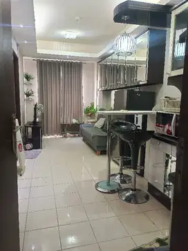 DISEWAKAN 2BR FULL FURNIS SIAP HUNI PURI PARK VIEW