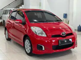 Toyota Yaris E 2012 Manual Merah Sangat Terawat