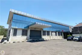 kantor gudang soekarno hatta mainroad jalan nasional siap pakai