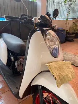 Scoopy 2011 full modif siap touring nongki