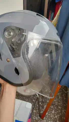 Helm MLA J5 warna greey ukuran L