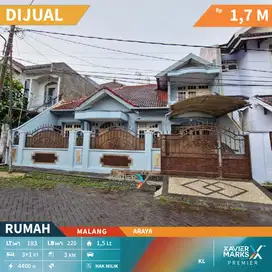 Dijual Rumah Araya Malang Semi Furnish Siap Huni