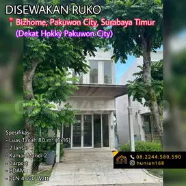 SEWA Ruko Bizhome San Antonio Diego Hokky Pakuwon City Surabaya Timur