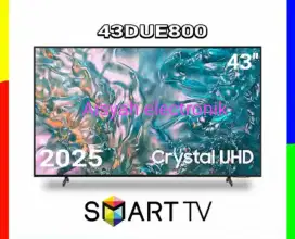 PROMO SMART TV 43 INCI SAMSUNG NEW 2025 CRYSTAL UHD GARANSI RESMI