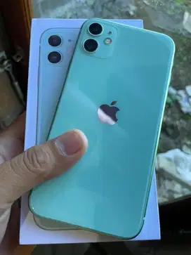 Iphone 11 128gb iBox bh 75% ori bawaan