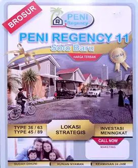 JUAL RUMAH BARU SOLOBARU 400 JUTA TYPE 36/63 CLUSTER