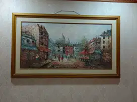 Lukisan dinding kanvas