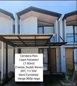 Jual Cepat Rumah Minimalis 2 Lantai Cendana Parc Lippo Karawaci