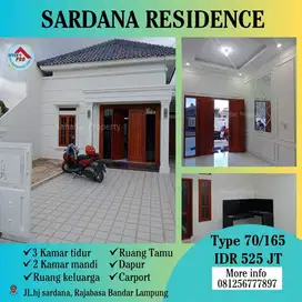 RUMAH MEWAH MINIMALIS ELEGANT LOKASI STRATEGIS TENGAH KOTA BALAM