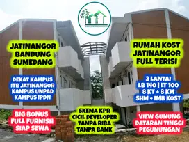 Jual Rumah Kost Sudah Terisi Penuh Ready Stock SHM IMB Kost Jatinangor