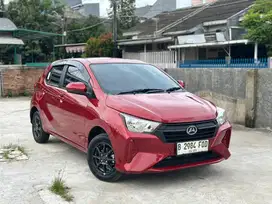 (Cash) Ayla 1.0 X CVT 2024 Merah Pajak4/26 Km15rb Service Record