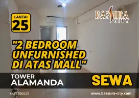 Sewa 2 Bedroom Kosongan Di Atas Mall Bassura City View Bandara halim