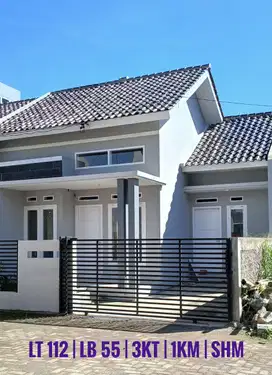 Dijual rumah baru siap isi perumahan nempel kota strategis