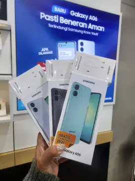 New Samsung Galaxy A06 4/64GB Resmi
