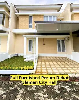 Rumah Dekat Jalan Magelang Sleman City Hall Full Furnished