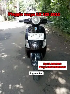 Piaggio vespa LX 125 tahun 2012