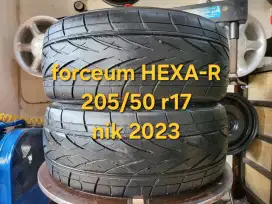 2 pcs 205/50 r17 80% nik 2023 forceum hexa r