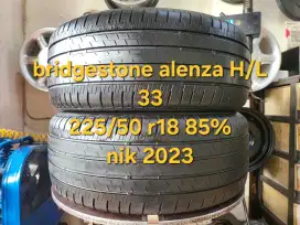 2 pcs 225/50 r18 85% nik 2023 bridgestone alenza H/L 33