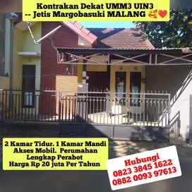 KONTRAKKAN SEWA RUMAH DAU MALANG STRATEGIS