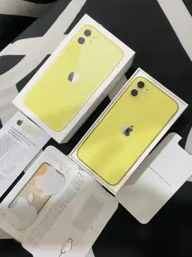 Iphone 11 128 gb Ex IBOX PA/A warna yelow limited bh 88%