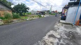 Tanah Sleman Pinggir Jalan, Cocok Usaha dan Rumah