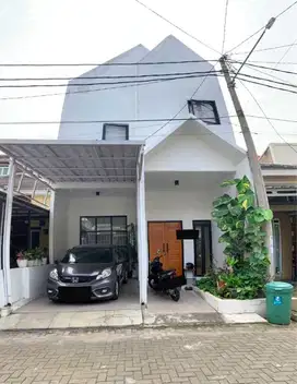 Rumah 2 ½ lantai cluster la margas nanjung dekat tol baros