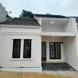 Rumah cluster murah indent 2 bulan dekat stasiun
