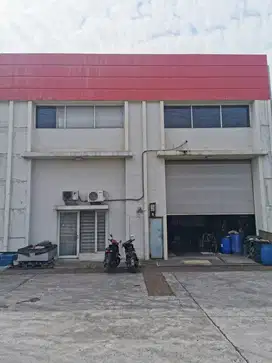 Dijual Gudang Gandeng ada Kantor di Bitung Tangerang