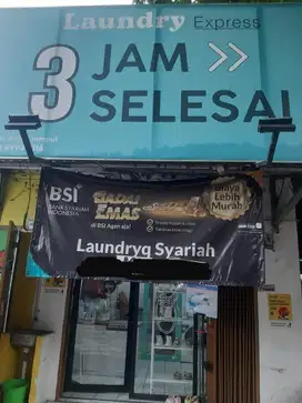Take over usaha Laundry Bambu Apus