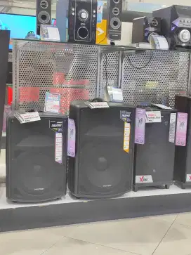 SPEAKER AKTIF POLYTRON FREE 2 MIC WIRELESS