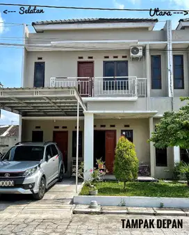 Dijual Rumah Cluster 2 Lantai Bagus Siap Huni Lokasi Dekat Kampus UMS