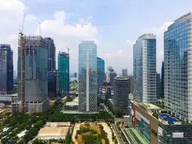 Dijual Office Space 221m2 Full Parquit Siap Pakai di SCBD Equity Tower