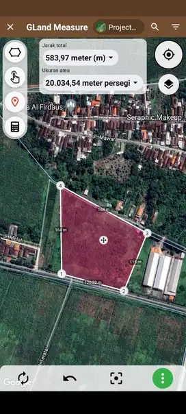 Di jual tanah krembung sidoarjo